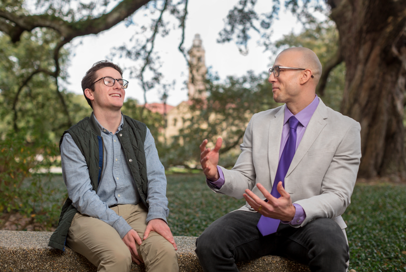 Talking with students