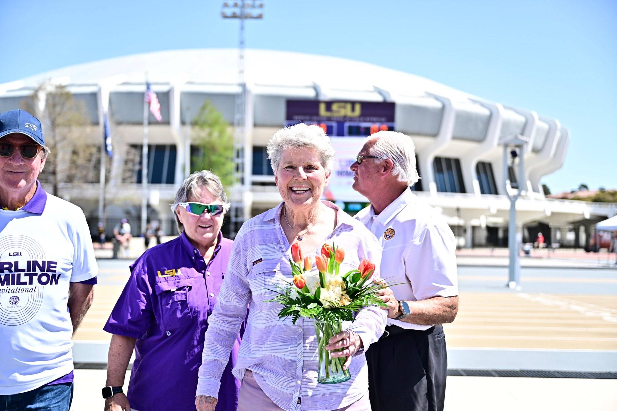 Lurline Hamilton at Track and Field Event Lurline Hamilton at Track and Field Event