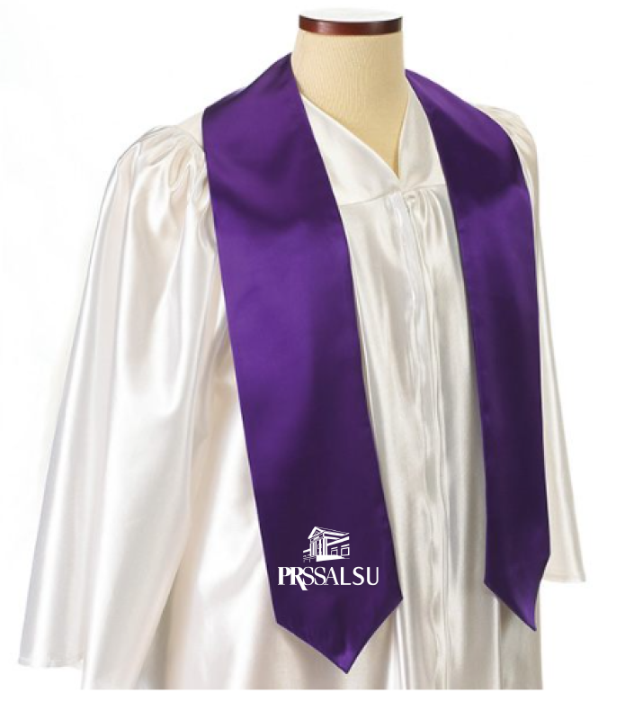 Purple Stole with PRSSA logo