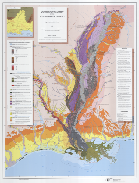 Quaternary Geology of the Lower Mississippi Valley, 1989