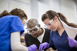 pre-dental hygiene students