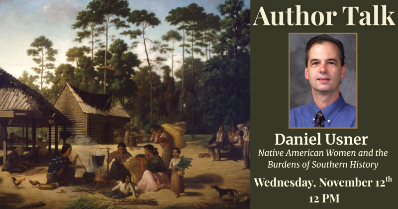 author talk daniel usner